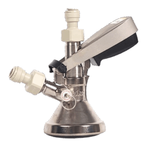 F SYSTEM KEG COUPLER-BRASS BODY<p class="order_no_style">1027701</p><p class="text_order_style">F-type Keg coupler,Brass body material,Nickel plated surface</p>