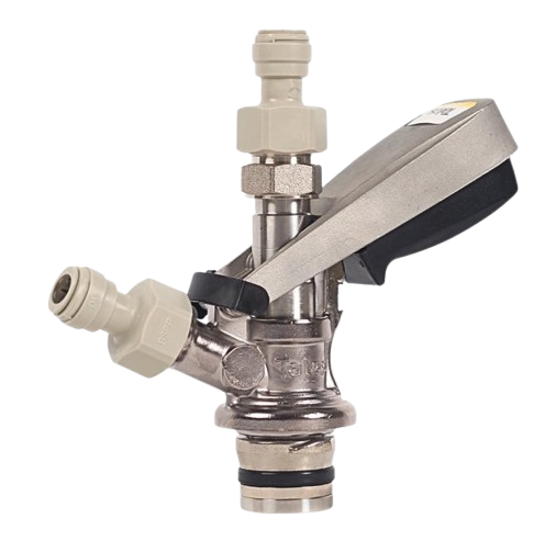 U SYSTEM KEG COUPLER-BRASS BODY<p class="order_no_style">1026701</p><p class="text_order_style">U-type Keg coupler,Brass body material,Nickel plated surface</p>