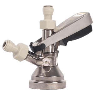 T SYSTEM KEG COUPLER-BRASS BODY<p class="order_no_style">1029701</p><p class="text_order_style">T-type Keg coupler,Brass body material,Nickel plated surface​</p>